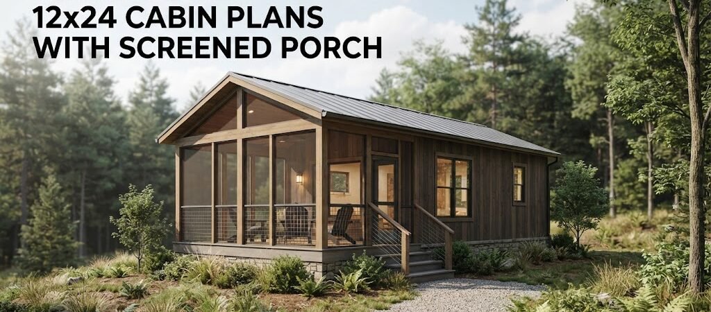 x24 Cabin Plans with Screened Porch: Your Ultimate Guide