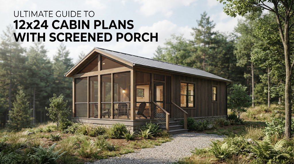 x24 Cabin Plans with Screened Porch: Your Ultimate Guide