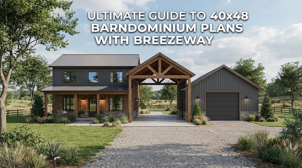 x48 Barndominium Plans with Breezeway: Your Complete Guide