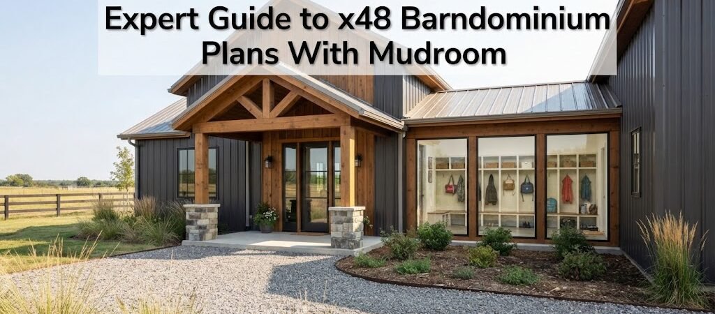 x48 Barndominium Plans with Mudroom: Complete Guide