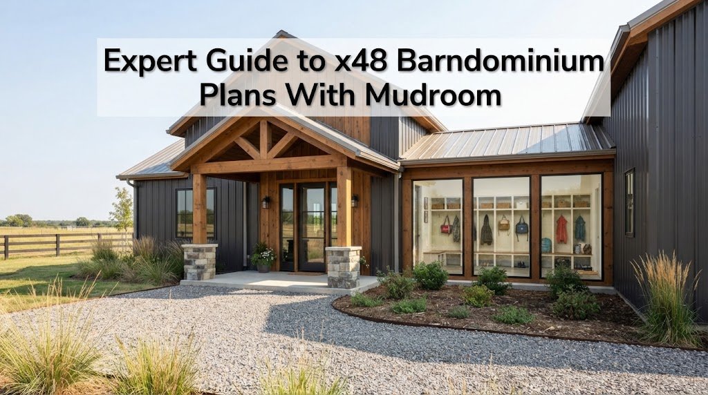 x48 Barndominium Plans with Mudroom: Complete Guide