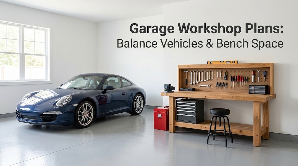 Garage Workshop Plans: Optimize Space for Vehicles & Tools