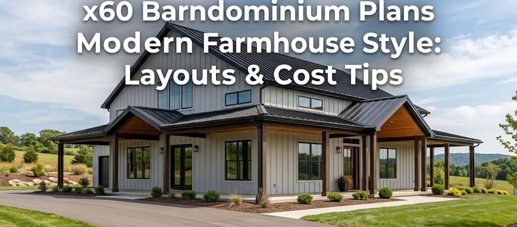 48×60 Barndominium Plans: Cost & Layout Insights
