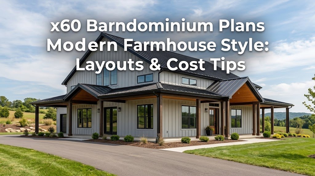 48×60 Barndominium Plans: Cost & Layout Insights