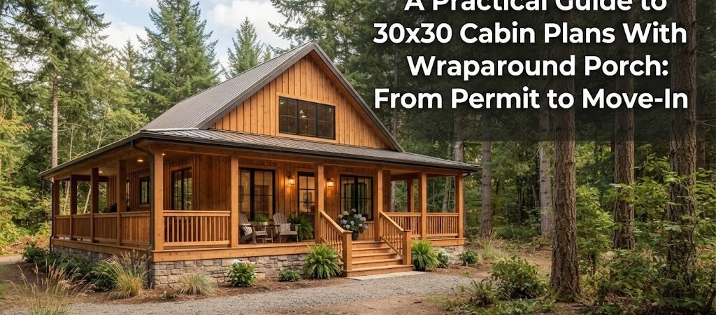 30×30 Cabin Plans with Wraparound Porch: Your Complete Guide