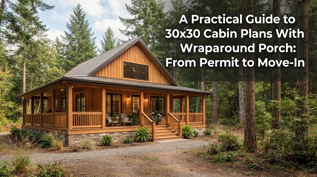 30×30 Cabin Plans with Wraparound Porch: Your Complete Guide