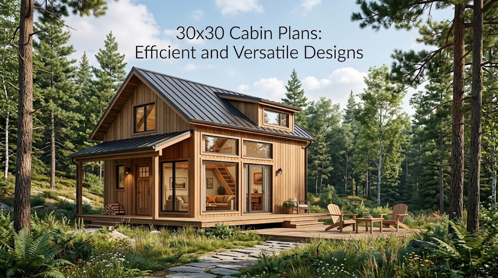 30×30 Cabin Plans: Versatile Designs for Your Home