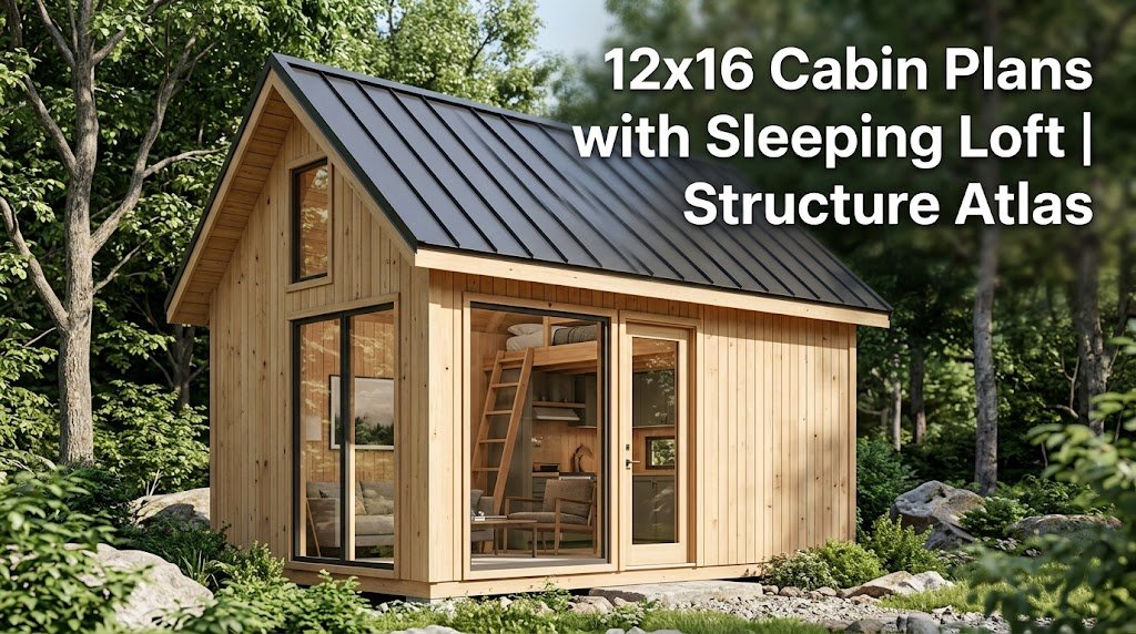 12×16 Cabin Plans with Sleeping Loft: Optimize Your Space