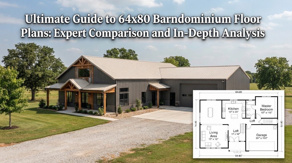 64×80 Barndominium Floor Plans: Your Complete Guide