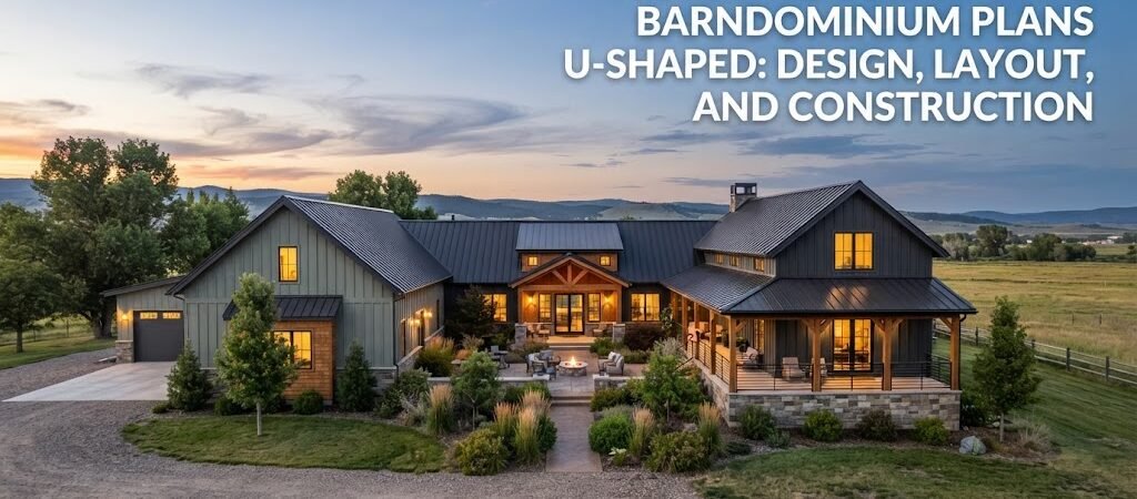 x96 U-Shaped Barndominium Plans: Design and Construction Guide