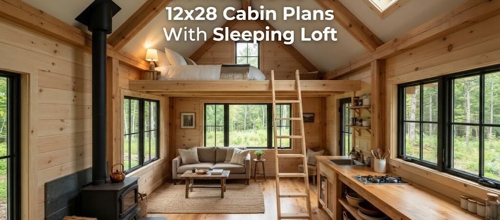 Discover the Best x28 Cabin Plans with Sleeping Loft