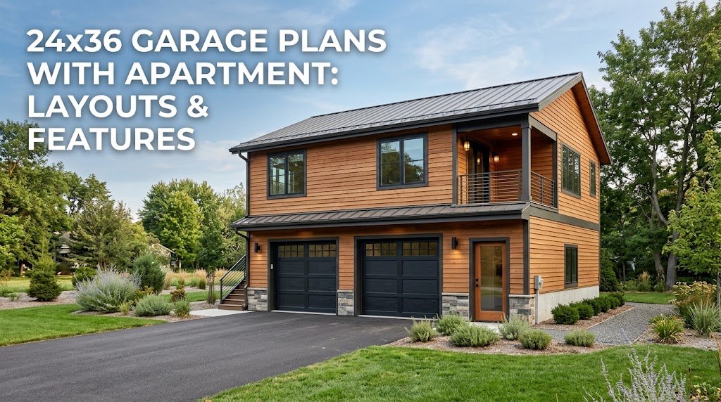 24×36 Garage Apartment Plans: Smart Layout Ideas