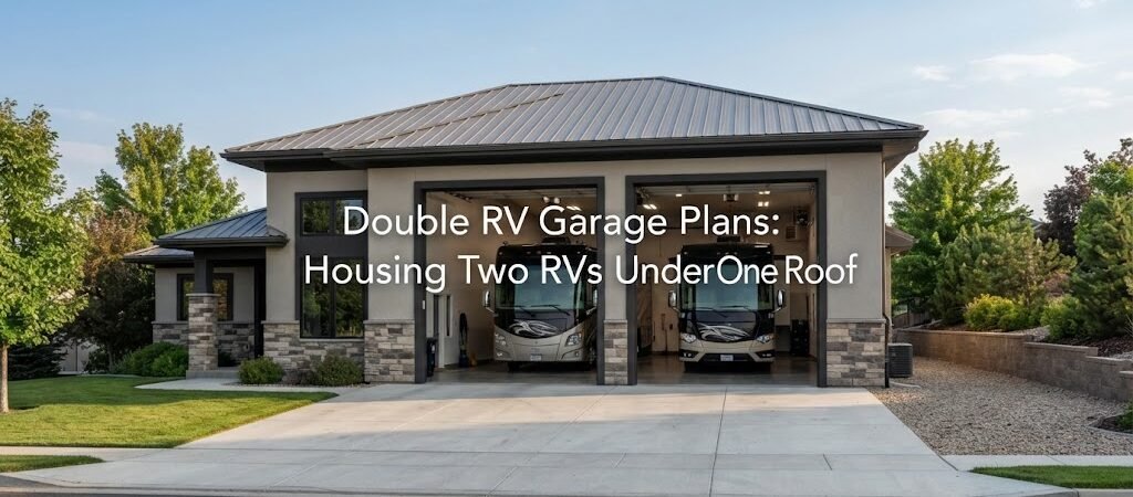 Double RV Garage Plans: Housing Two RVs Under One Roof