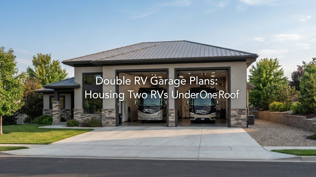 Double RV Garage Plans: Housing Two RVs Under One Roof