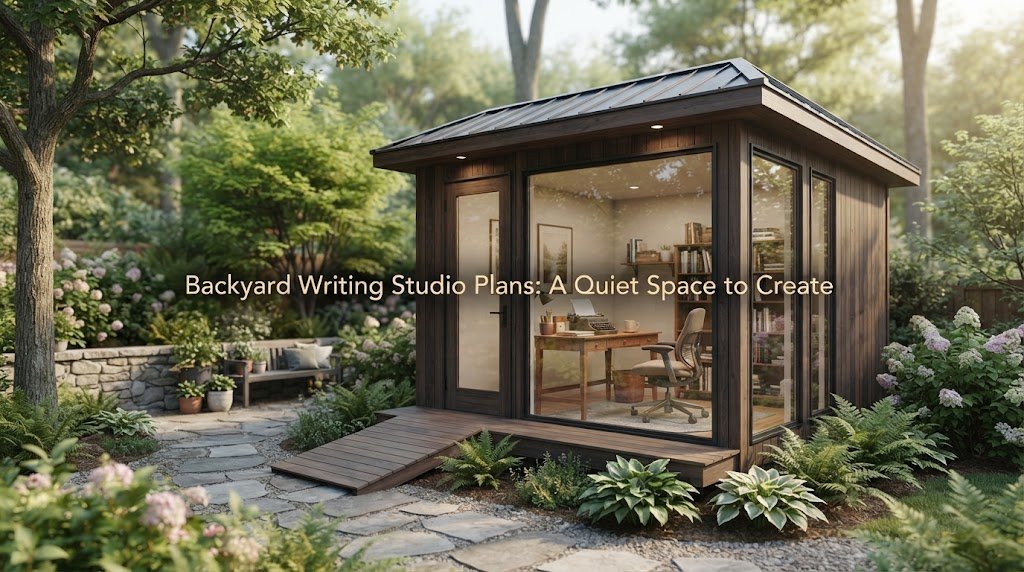 Backyard Writing Studio Plans: A Quiet Space to Create