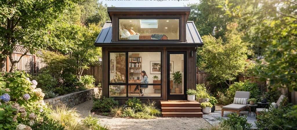 Backyard Studio with Loft: More Room Without a Bigger Footprint
