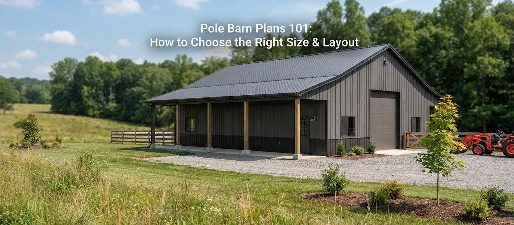 Pole Barn Plans 101: How to Choose the Right Size & Layout