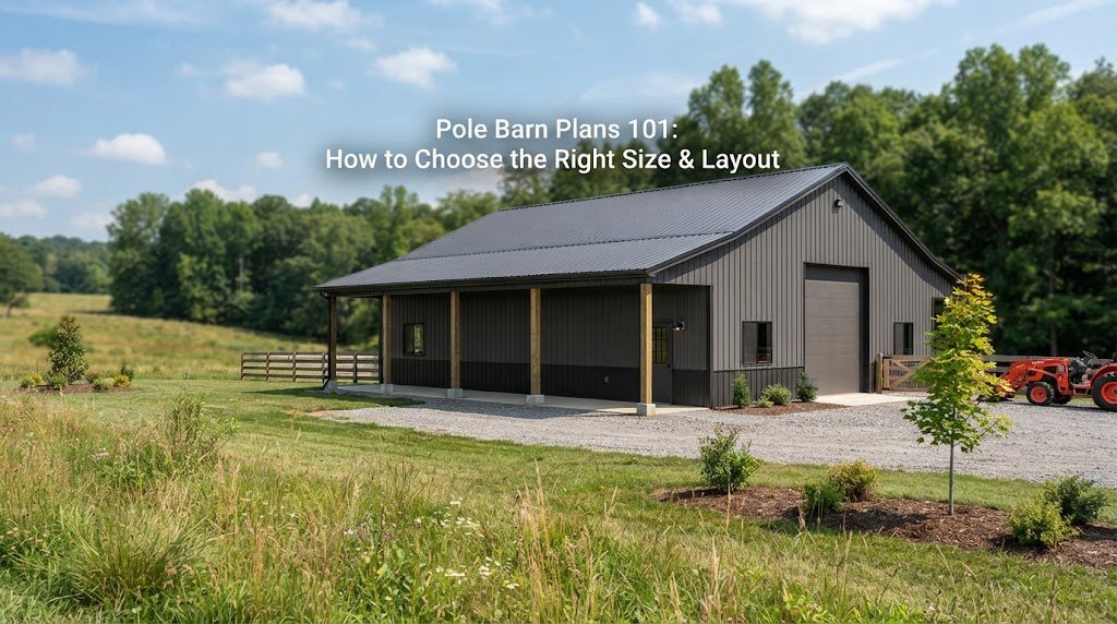 Pole Barn Plans 101: How to Choose the Right Size & Layout