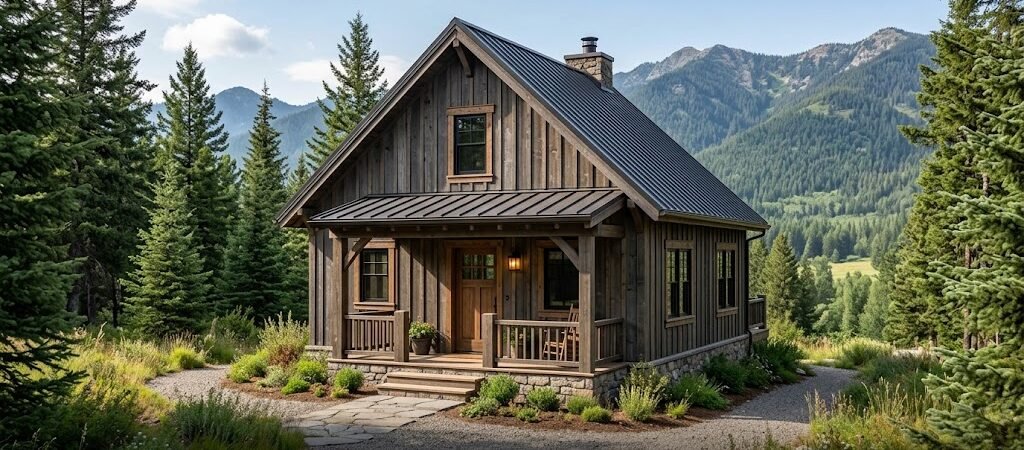 Build Your 30×30 Cabin with Board and Batten Plans