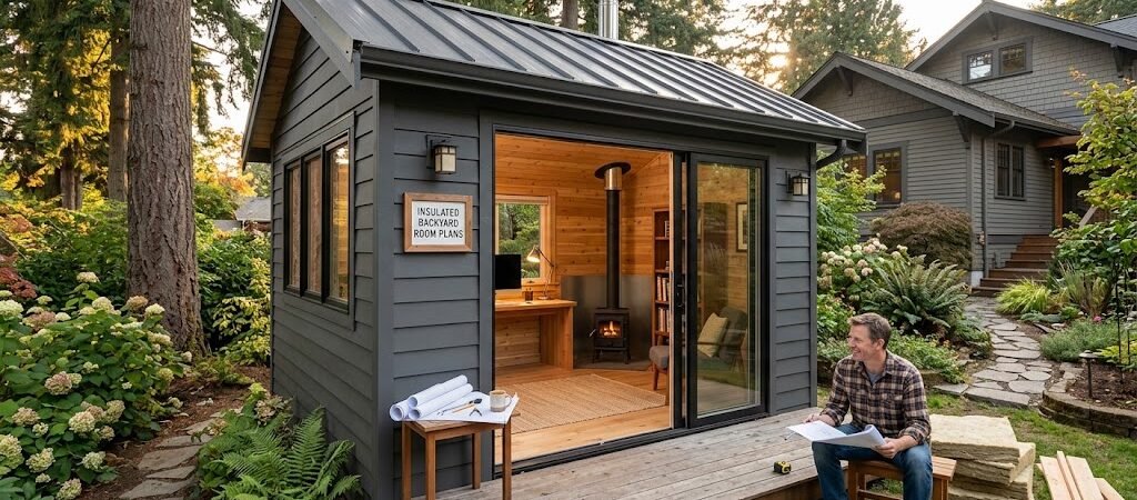 Insulated Shed Plans: Year-Round Comfort for Your Backyard