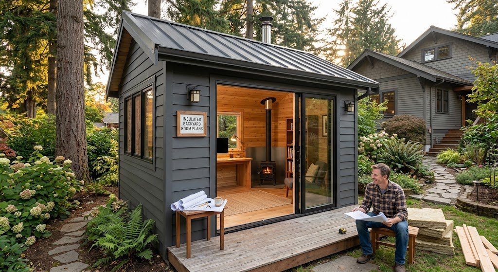 Insulated Shed Plans: Year-Round Comfort for Your Backyard
