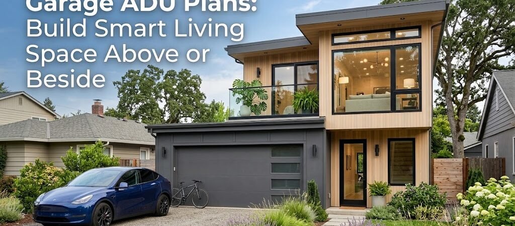 Garage ADU Plans: Efficient Living Spaces Above or Beside