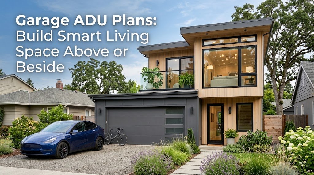 Garage ADU Plans: Efficient Living Spaces Above or Beside