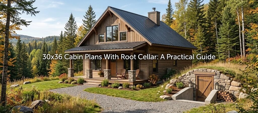 30×36 Cabin Plans with Root Cellar: Smart Design Tips