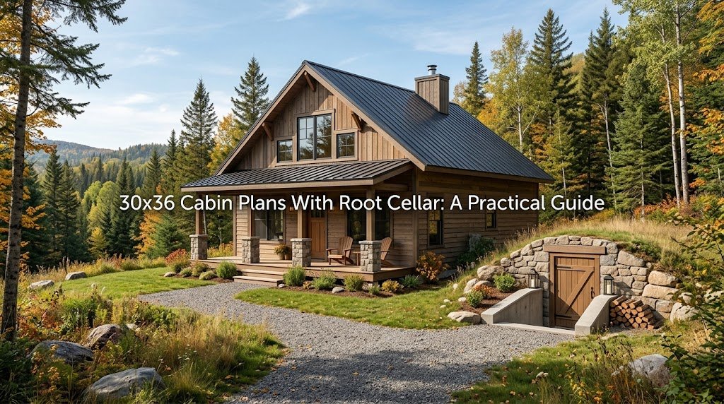 30×36 Cabin Plans with Root Cellar: Smart Design Tips