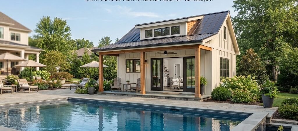 16×20 Pool House Plans: A Practical Layout for Your Backyard
