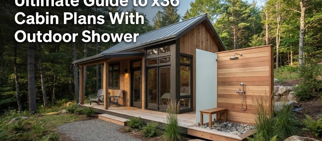 x36 Cabin Plans with Outdoor Shower: Your Complete Guide