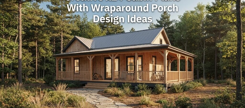 X24 Cabin Plans: Creative Wraparound Porch Designs