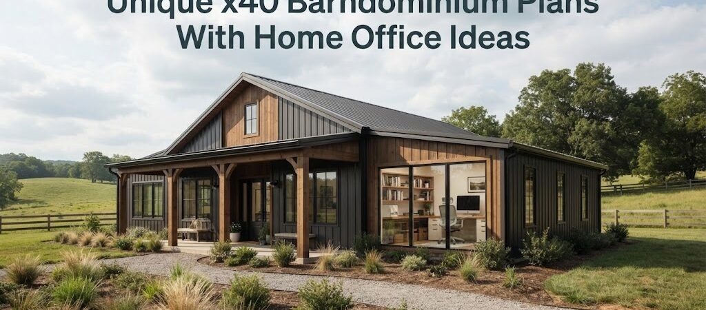 Barndominium Plans with Home Office: Design Your Work Space
