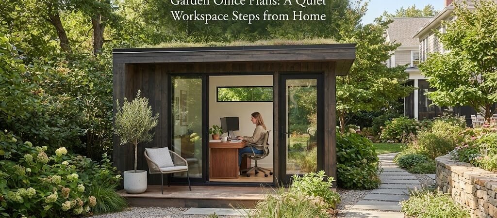 Garden Office Plans: A Quiet Workspace Steps from Home