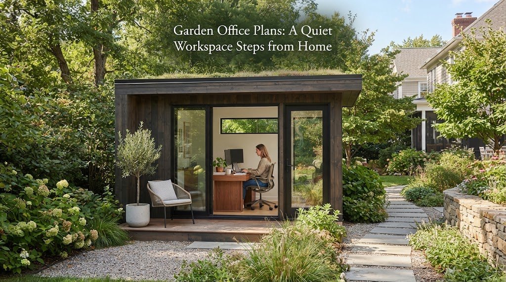 Garden Office Plans: A Quiet Workspace Steps from Home