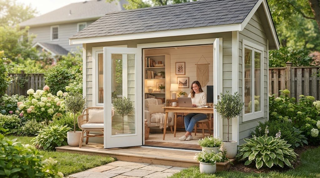 Shed Office Plans: A Personal Retreat That Works