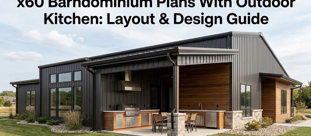 52×60 Barndominium Plans with Outdoor Kitchen Guide