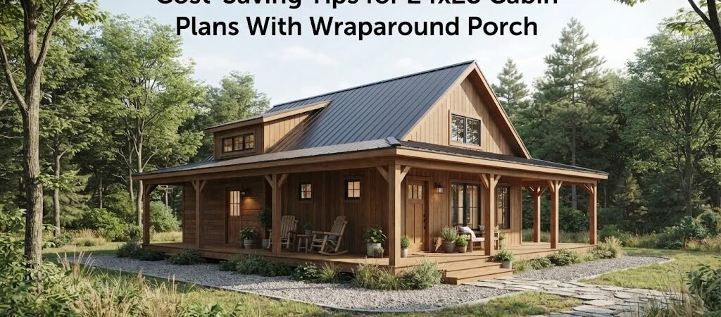 Budget-Friendly Tips for 24×28 Cabin Plans with Porch