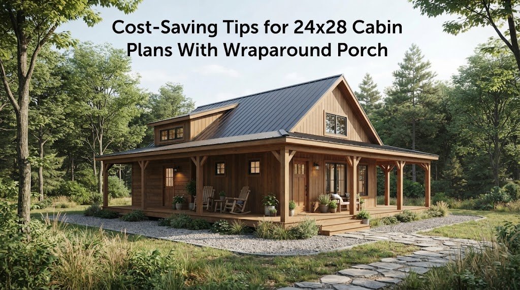 Budget-Friendly Tips for 24×28 Cabin Plans with Porch