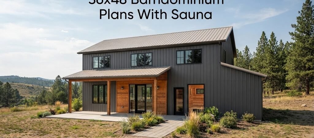 36×48 Barndominium Plans with Sauna: Design Smarter