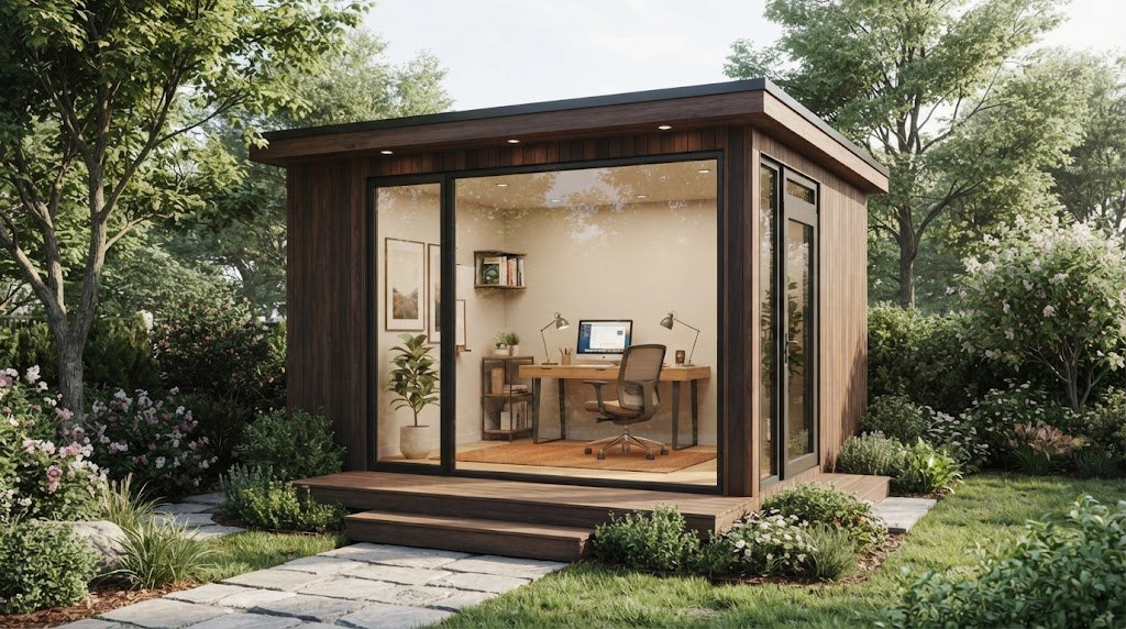 12×12 Backyard Office Plans: A Compact Work-From-Home Layout