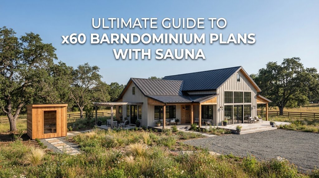 x60 Barndominium Plans with Sauna: Your Ultimate Guide