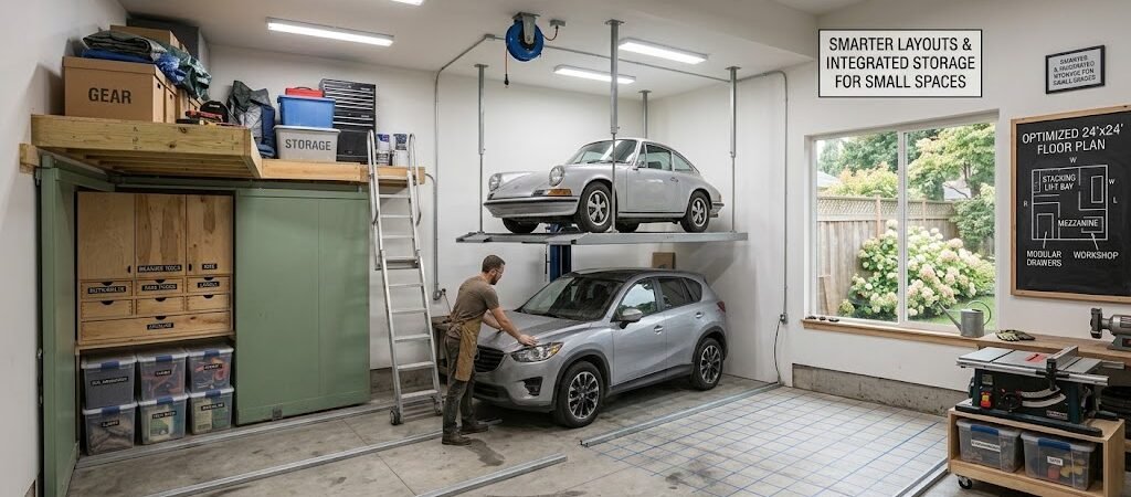 24×24 Garage Plans: Smart Layouts for Two-Car Storage