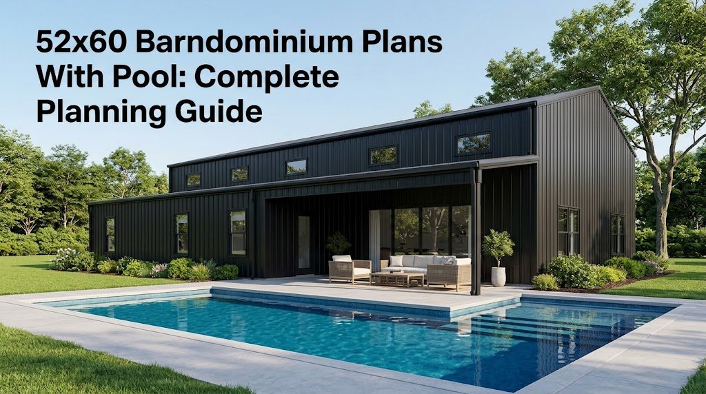 52×60 Barndominium Plans With Pool: Your Complete Guide