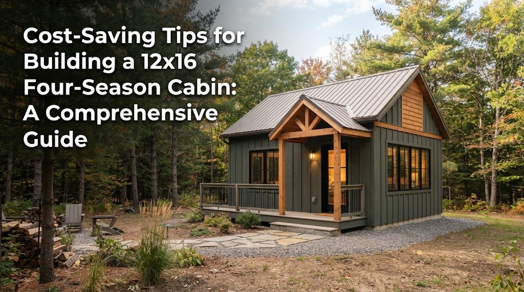 Cost-Saving Tips for Building Your 12×16 Cabin Smartly