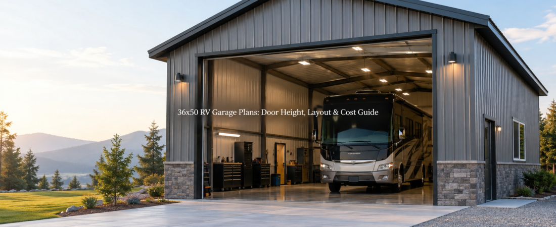 36×50 RV Garage Plans: Door Height, Layout & Cost Guide