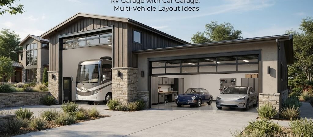 RV Garage with Car Garage: Multi-Vehicle Layout Ideas