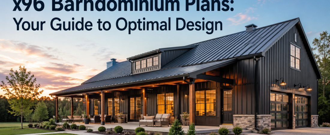 x96 Barndominium Plans: Spacious Designs for Comfort