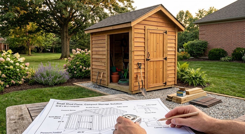 Small Shed Plans: Compact Storage Solutions for Your Backyard