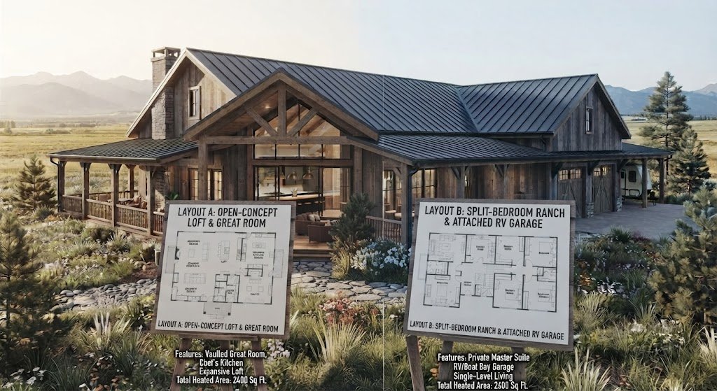 Top Barndominium Floor Plans to Explore and Build Smart